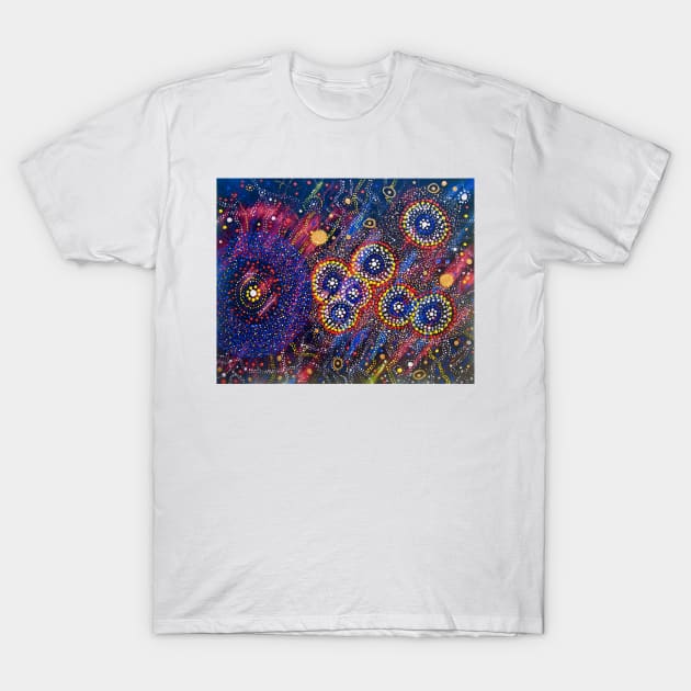 The Southern Cross Yaraan-doo - the place of the white gum-tree T-Shirt by kunjawildifeart